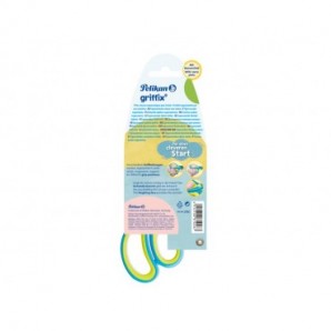 Forbici Pelikan Griffix 15 cm blu per mancini - confezione da 5 pezzi - 100401656