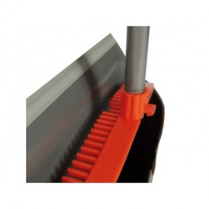 Alzaimmondizia in plastica Perfetto Factory Bronto grigio/arancio 27114