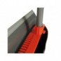 Alzaimmondizia in plastica Perfetto Factory Bronto grigio/arancio 27114