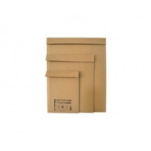 Buste per spedizione imbottite WaveBag CAC70 avana C/0 - 150x207,5 mm - conf. 200 pz