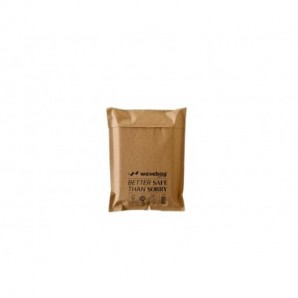 Buste per spedizione imbottite WaveBag CAC70 avana D/1 - 180x260 mm - conf. 200 pz