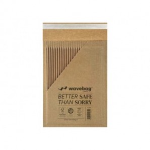 Buste per spedizione imbottite WaveBag CAC70 avana D/1 - 180x260 mm - conf. 200 pz