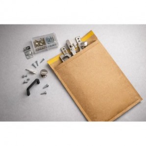 Buste per spedizione imbottite WaveBag CAC70 avana H/5 - 270x360 mm - conf. 100 pz