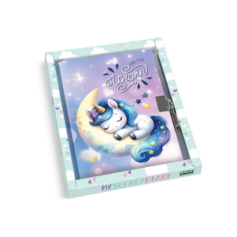 Diario dei segreti Lebez fantasia Pretty Unicorn - 81129