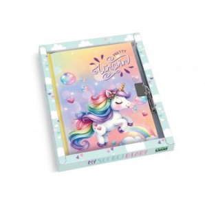 Diario dei segreti Lebez fantasia Pretty Unicorn - 81129