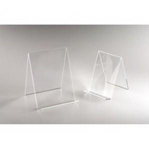 Supporto per libri a cavalletto trasparente Tecnostyl 10x15 cm PBV401