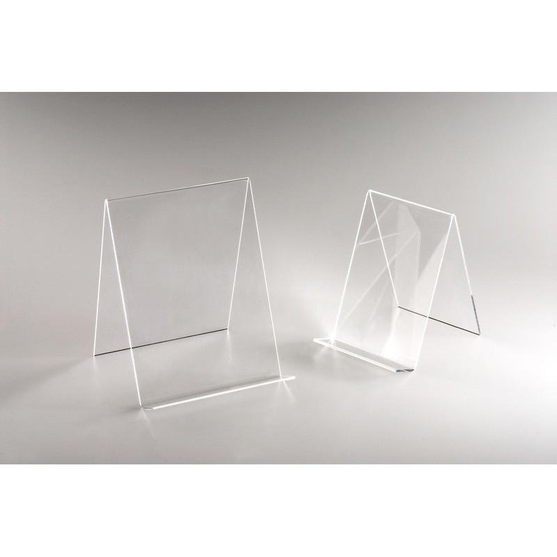 Supporto per libri a cavalletto trasparente Tecnostyl 10x15 cm PBV401