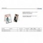 Supporto per libri a cavalletto trasparente Tecnostyl 14x18 cm PBV402