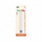 Conf. 12 blister da 3 refill inchiostro cancellabile Lebez blu per penne con cappuccio 0,5 mm - 81807