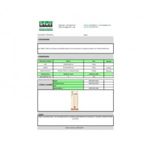 Conf. 12 blister da 3 refill inchiostro cancellabile Lebez blu per penne con cappuccio 0,5 mm - 81807
