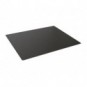 Sottomano Durable 53x40 cm con bordi arrotondati in PPL opaco nero - 7132-01
