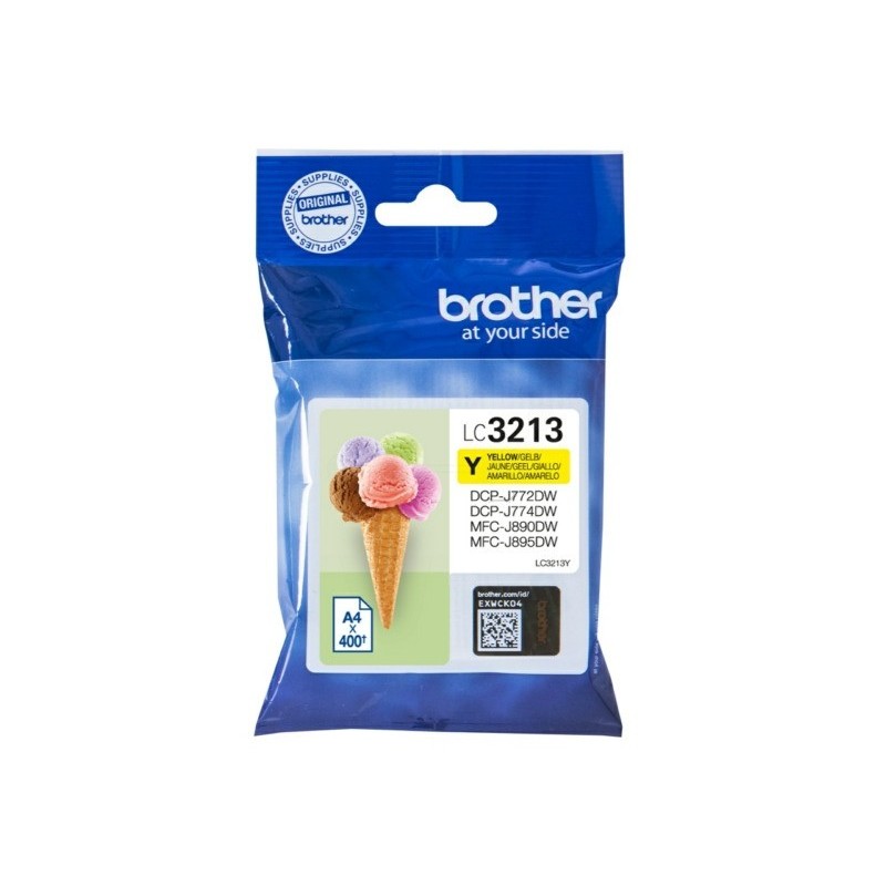 Cartuccia Brother giallo LC3213Y