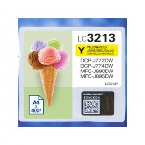 Cartuccia Brother giallo LC3213Y