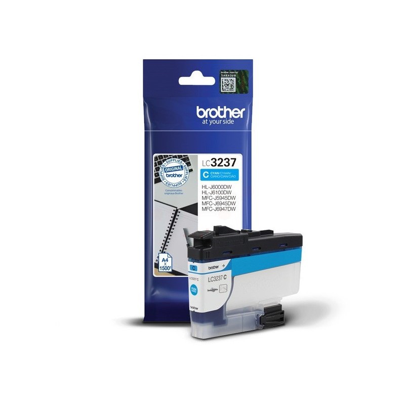 Cartuccia Brother ciano LC3237C
