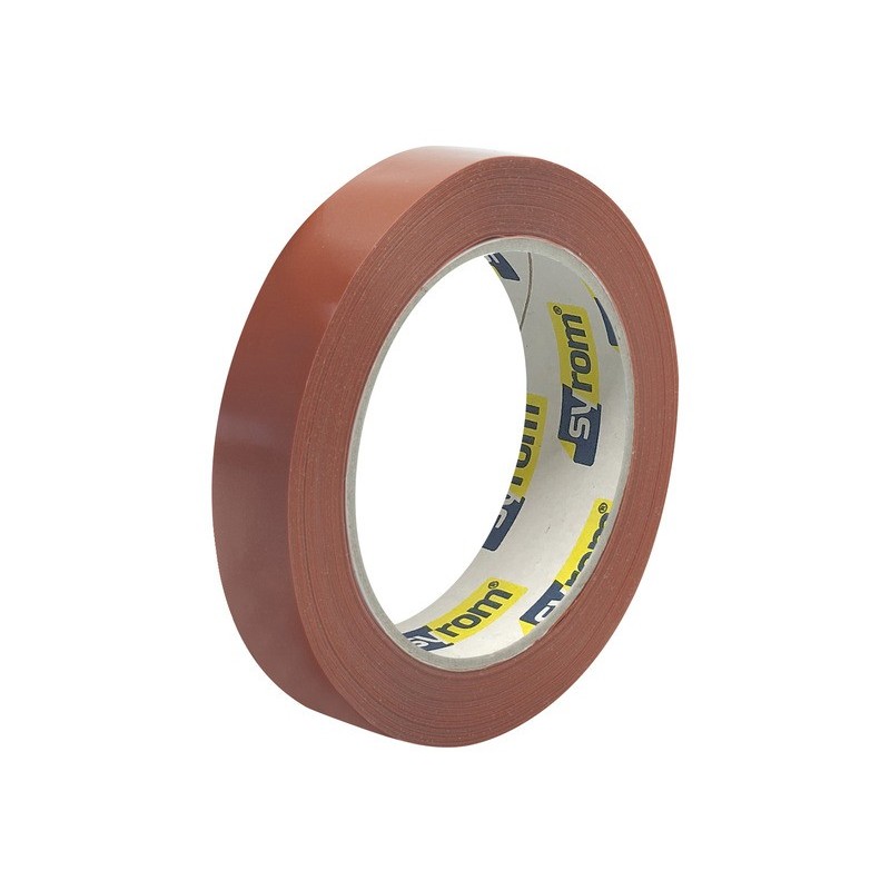 Nastro adesivo in PP Syrom mono Strapping 45 15/66 - conf. 120 pz arancio - 2732