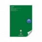 Maxi quaderno Logos Quirebook A4 - 80 g/m² - 40 ff - RQ - verdone - geografia