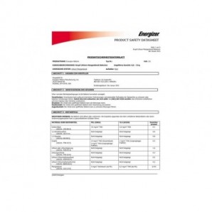Batterie al litio a bottone Energizer Lithium BP4 3V 235 mAh CR2032 - conf. 4 pz rossa - E304127202