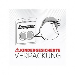 Batterie al litio a bottone Energizer Lithium BP4 3V 235 mAh CR2032 - conf. 4 pz rossa - E304127202