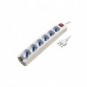 Multipresa schuko/bipasso MKC cavo da 1,5 m - bianca con interruttore 6 posti 492518317