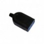 Presa di rete volante nero bipasso MKC conf. bulk 10/16A 492518380