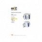 Adattatore di rete triplo e presa Schuko bianco MKC con 2 prese 16A 492518068