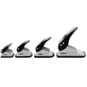 Perforatore a due fori Q-Connect 30 fogli nero KF14220