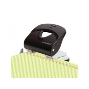 Perforatore a due fori Q-Connect 30 fogli nero KF14220