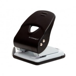 Perforatore a due fori Q-Connect 40 fogli nero KF14221