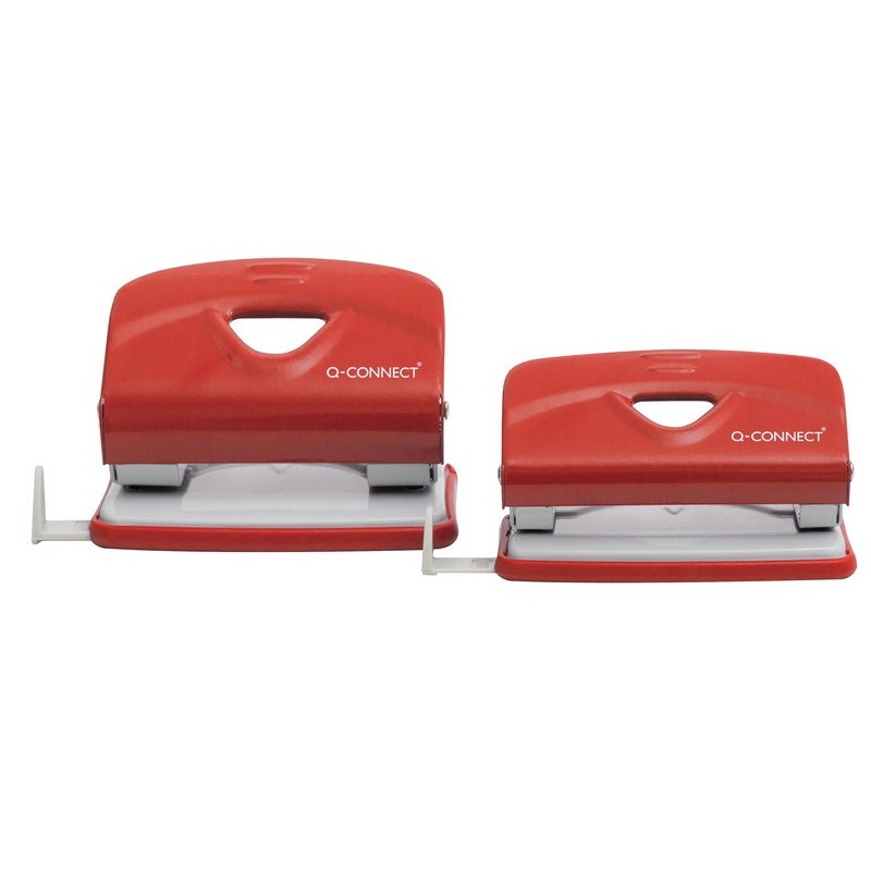 Perforatore a due fori Q-Connect 20 fogli rosso KF14219