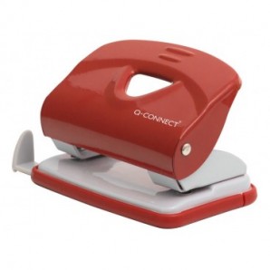Perforatore a due fori Q-Connect 20 fogli rosso KF14219