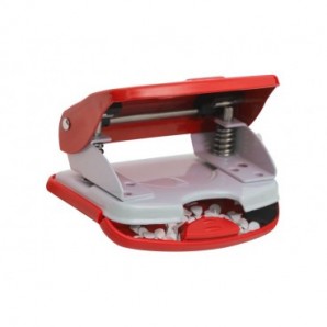 Perforatore a due fori Q-Connect 20 fogli rosso KF14219