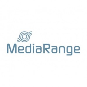 Caricabatterie rapido GaN 43W con uscita USB-A e USB-C Media Range bianco MRMA113-2
