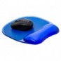 Tappetino per mouse Q-Connect con poggiapolsi in gel 23x20x2 cm blu KF10378