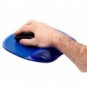 Tappetino per mouse Q-Connect con poggiapolsi in gel 23x20x2 cm blu KF10378