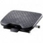 Poggiapiedi Q-Connect con tappetino in gomma regolabile in altezza 46x34x11 cm antracite - KF17983