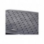 Poggiapiedi Q-Connect con tappetino in gomma regolabile in altezza 46x34x11 cm antracite - KF17983