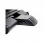 Poggiapiedi Q-Connect con tappetino in gomma regolabile in altezza 46x34x11 cm antracite - KF17983