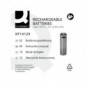 Batterie ricaricabili Q-Connect AA con cavo USB-C - 1400 mAh - 1,5 V conf. 4 pz in blister - KF14129