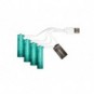 Batterie ricaricabili Q-Connect AA con cavo USB-C - 1400 mAh - 1,5 V conf. 4 pz in blister - KF14129