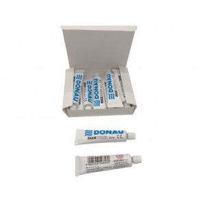 Tempera in tubetto bianco Donau in conf. da 10 pezzi 20 ml - 330432