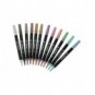 Pennarello Dual Brush a doppia punta Donau in conf. 12 colori assortiti - 322293