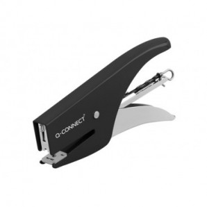 Cucitrice a pinza in metallo Q-Connect max 15 fogli - nero KF14381