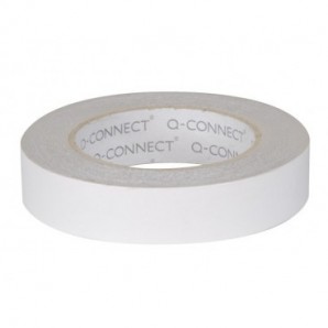 Nastro biadesivo 90 μm Q-Connect - conf. 6 pezzi - 25 mm x 33 m KF02221
