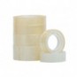Nastro adesivo trasparente Q-Connect in PP 15 mm x 33 m - torre da 10 rotoli - KF01787