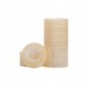 Nastro adesivo trasparente Q-Connect in PP 15 mm x 33 m - torre da 10 rotoli - KF01787