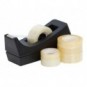 Nastro adesivo trasparente Q-Connect in PP 15 mm x 33 m - torre da 10 rotoli - KF01787