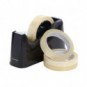 Nastro adesivo trasparente Q-Connect in PP 15 mm x 66 m - torre da 10 rotoli - KF01788