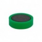 Magneti per lavagne bianche 25 mm Q-Connect verde - conf. 10 pz - KF02641