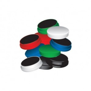 Magneti per lavagne bianche 35 mm Q-Connect colori assortiti - conf. 10 pz - KF02649