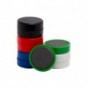 Magneti per lavagne bianche 35 mm Q-Connect verde - conf. 10 pz - KF02647